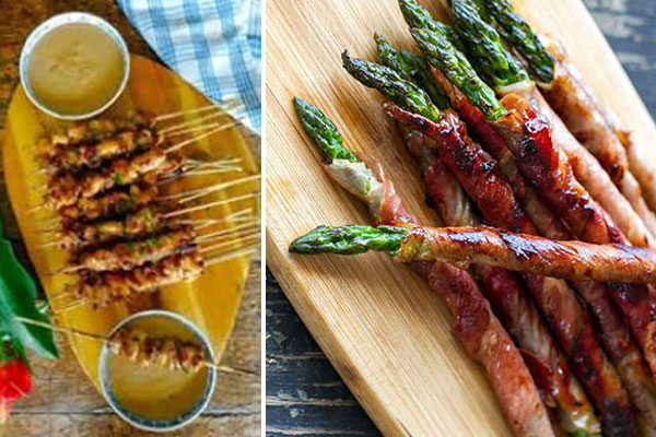 Canapés and other appetizers